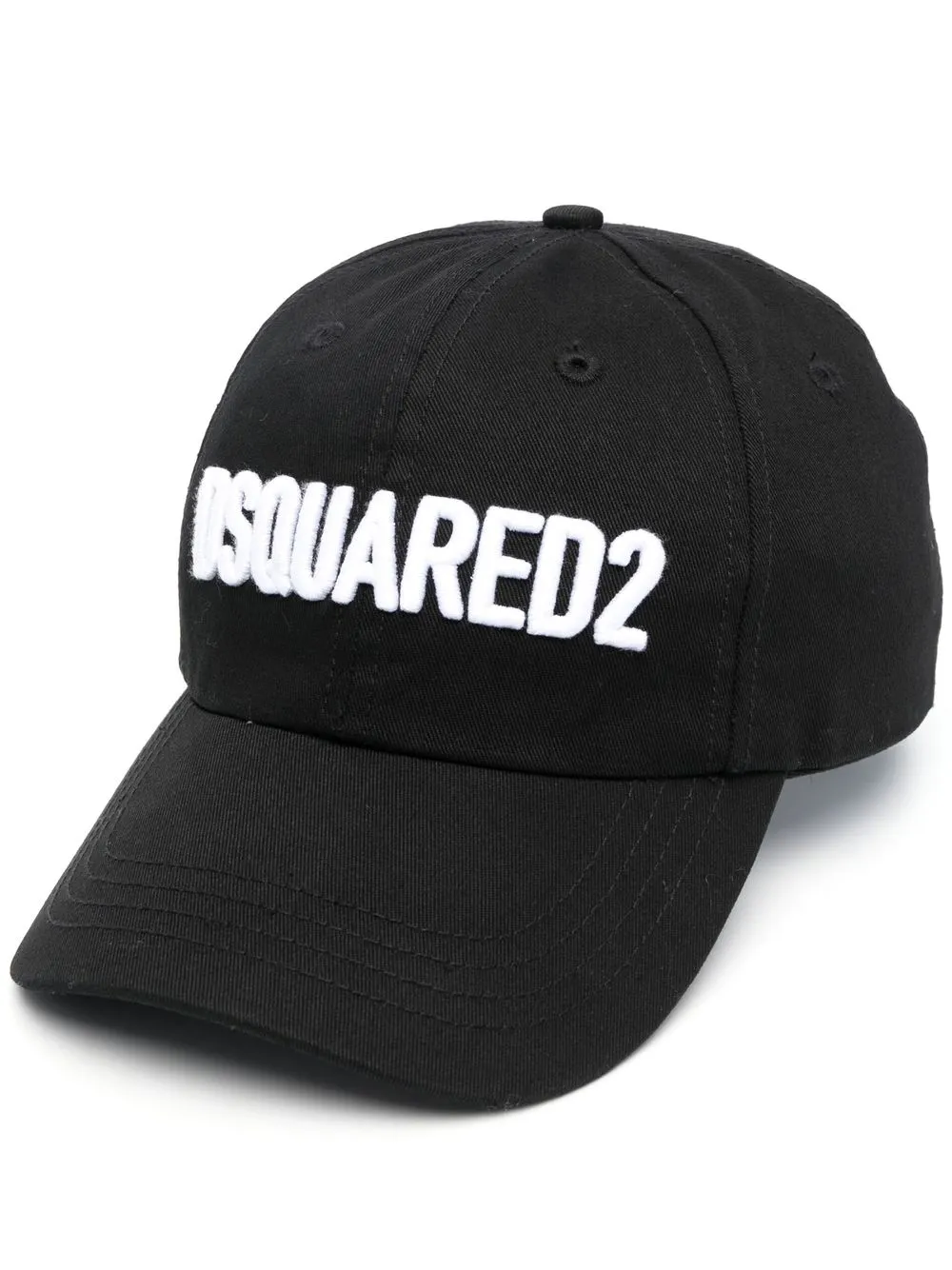 

Хлопковая кепка с логотипом DSQUARED2, черный