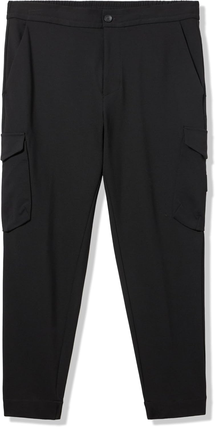 

BOSS Мужские легкие карго-штаны Tech Urbanex, Pitch Black