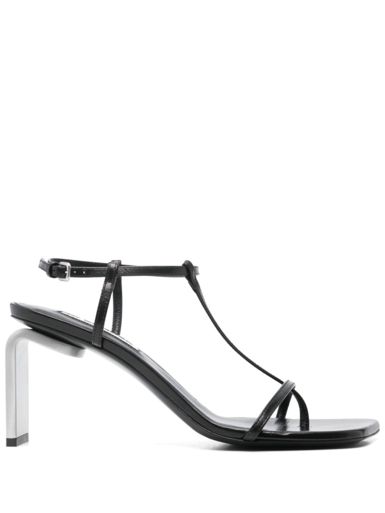 Jil Sander босоножки на каблуке, черный