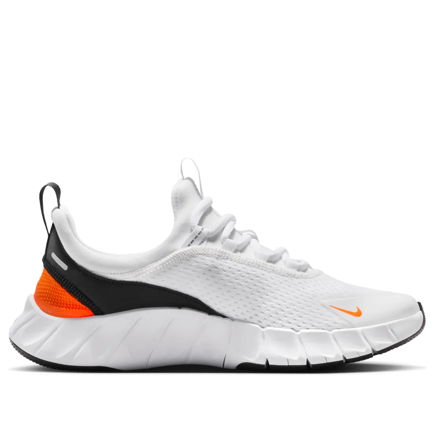Кроссовки (GS) Nike Free Ride 'White Black Safety Orange' — фото 2