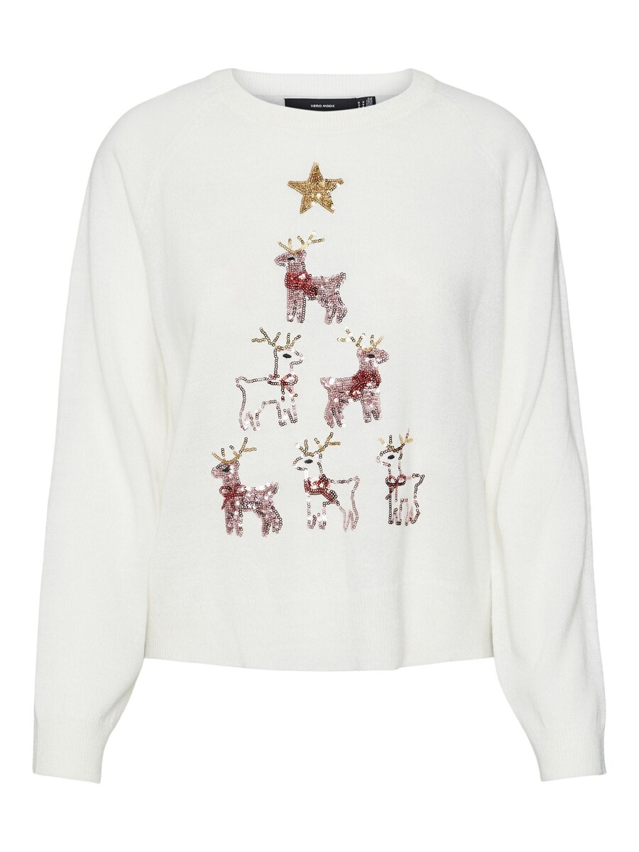 

Свитер VERO MODA VMORNAMENTS/PYRAMIDE, White