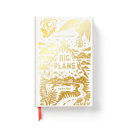 

Книга Big Plans Undated Standard Planner