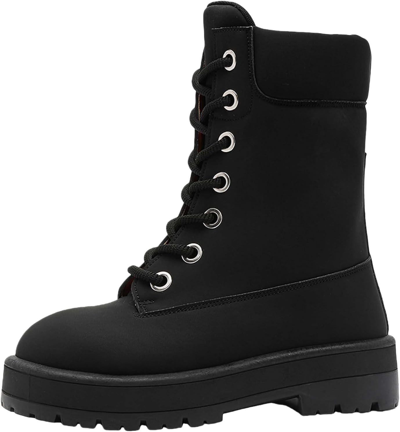 

Зимние теплые ботинки - снегоступы - многофункциональные теплые хлопковые туфли - толстая подошва - противоскользящие и прочные Clolinde, черный