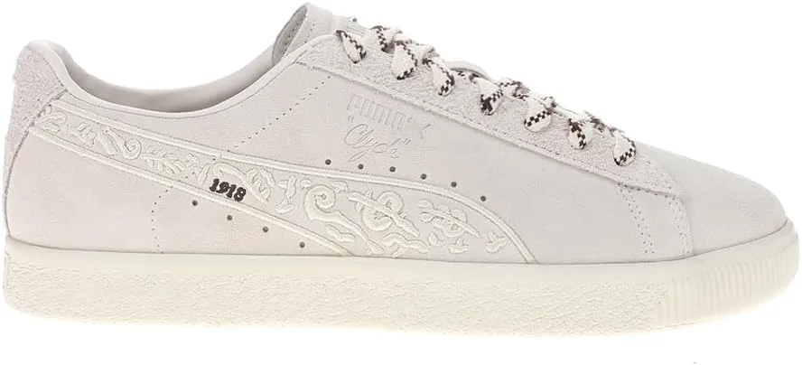Мужские кроссовки PUMA Wal Neo Renaissance Clyde с шнуровкой, повседневные - белые, белый