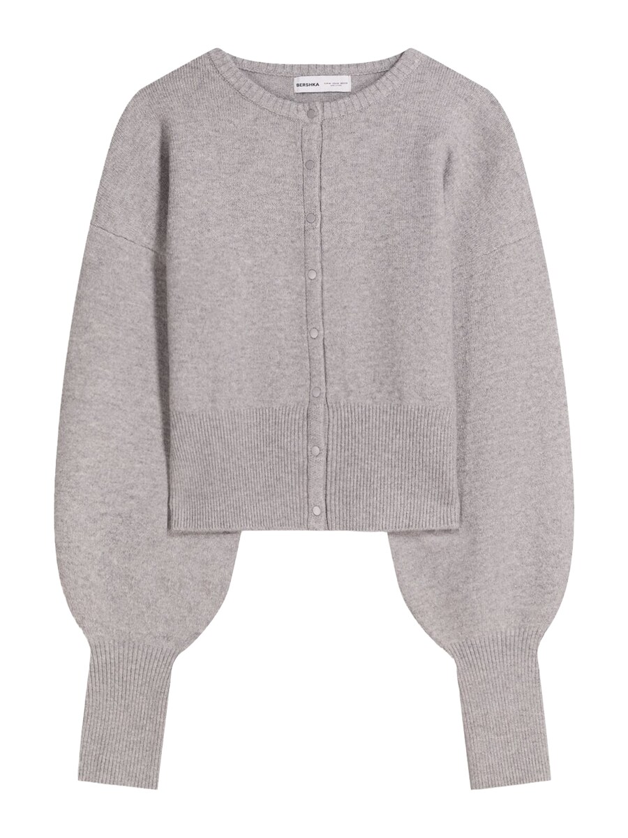 

Вязаный кардиган Bershka, Greige