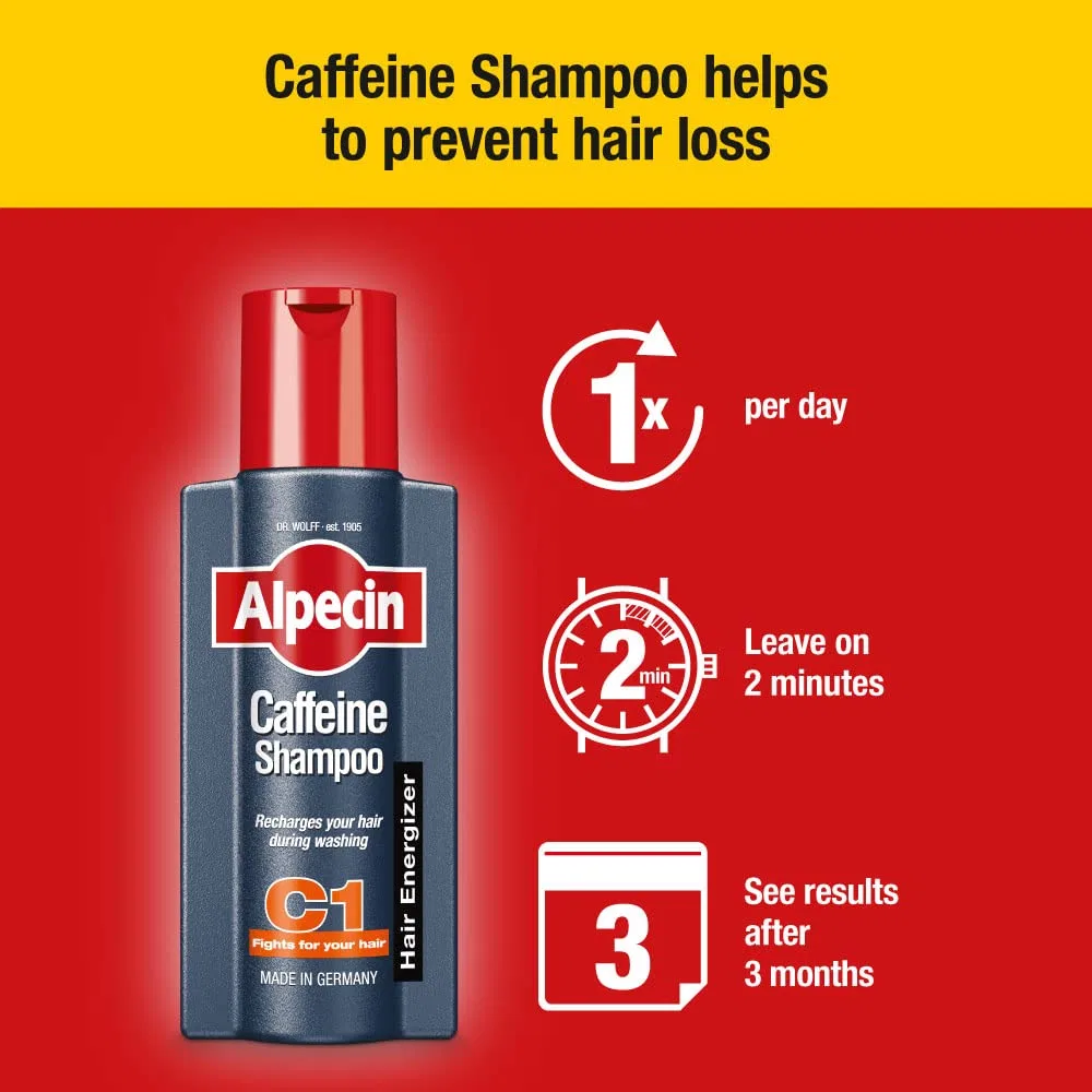 Набор кофеинового шампуня и лосьона Alpecin Alpecin — фото 3