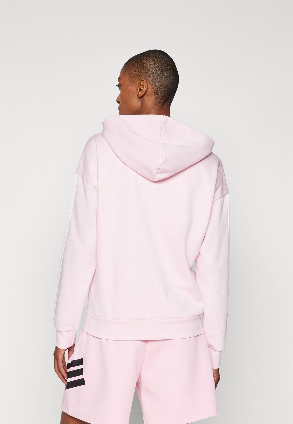 Толстовка на молнии adidas Sportswear, светло-розовый — фото 3