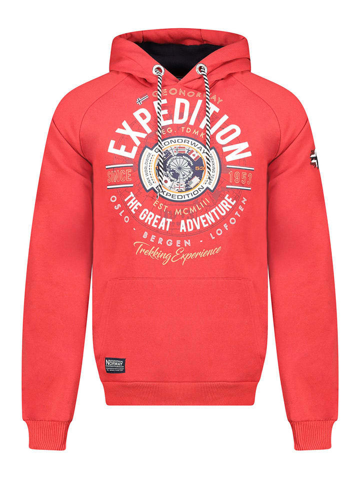 

Толстовка Galdemar Geographical Norway, красный