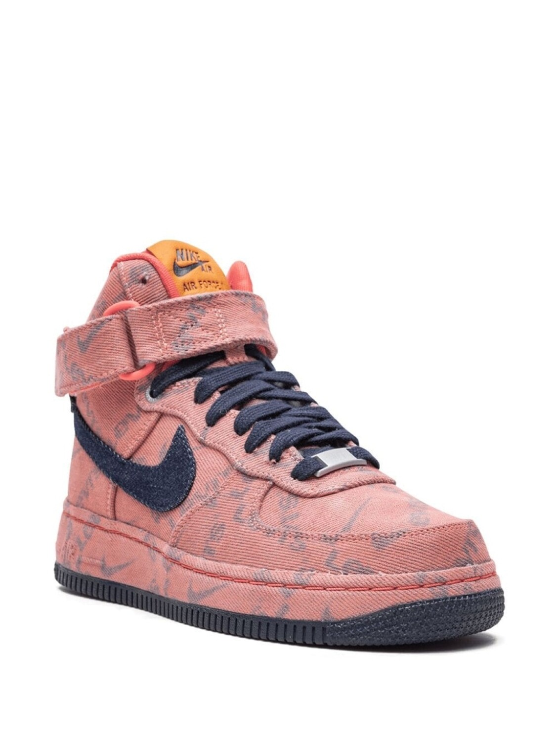 Кроссовки Air Force 1 High Nike, розовый — фото 2