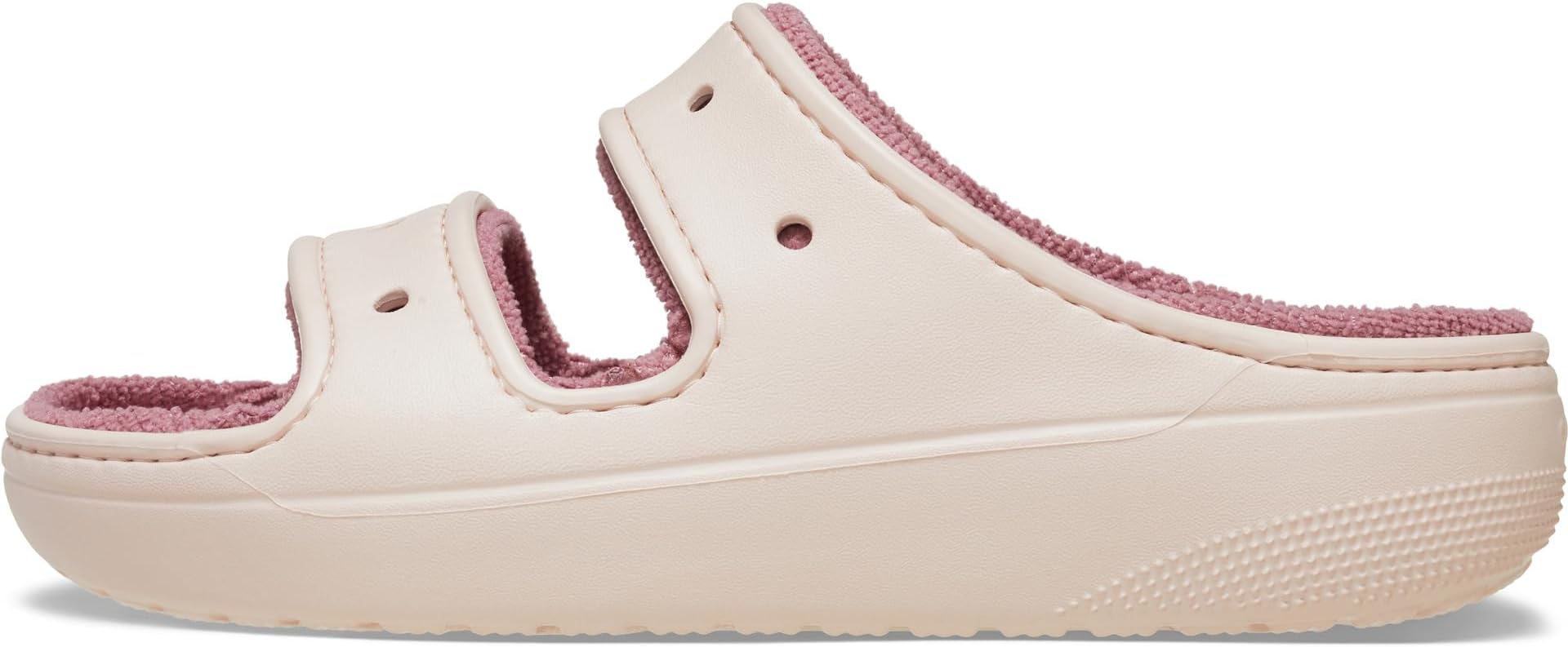 Сандалии Crocs Classic Cozzzy Towel Sandal, цвет Quartz — фото 4