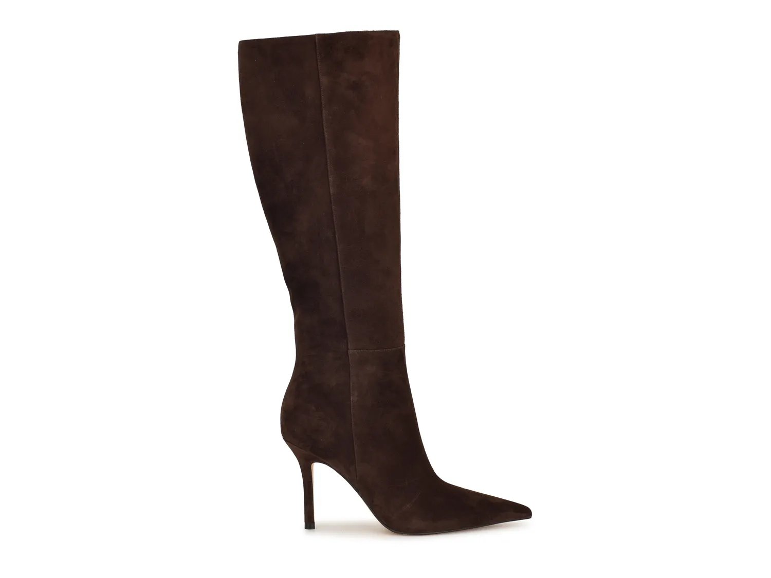 Ботинки Nine West Gerty Boot, Dark Brown Suede — фото 3