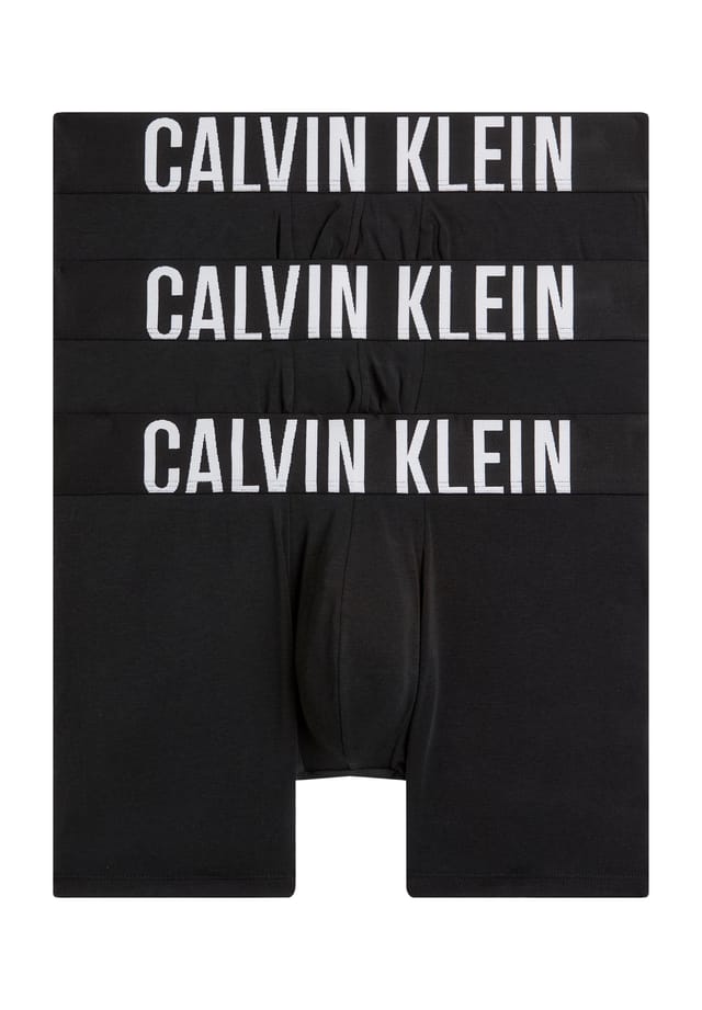 

Брюки Intense Power 3 пары пояс с логотипом Calvin Klein, черный