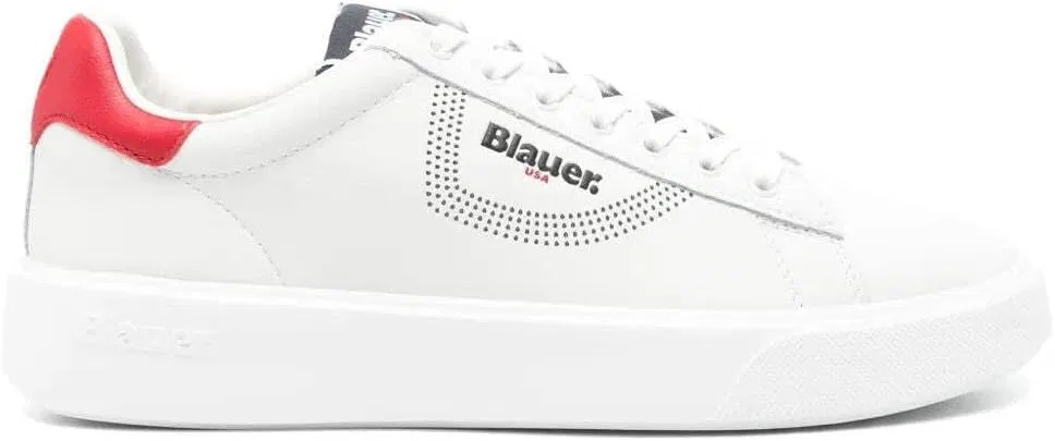 Blauer HT Кроссовки Blauer Buck 03 White Red — фото 4