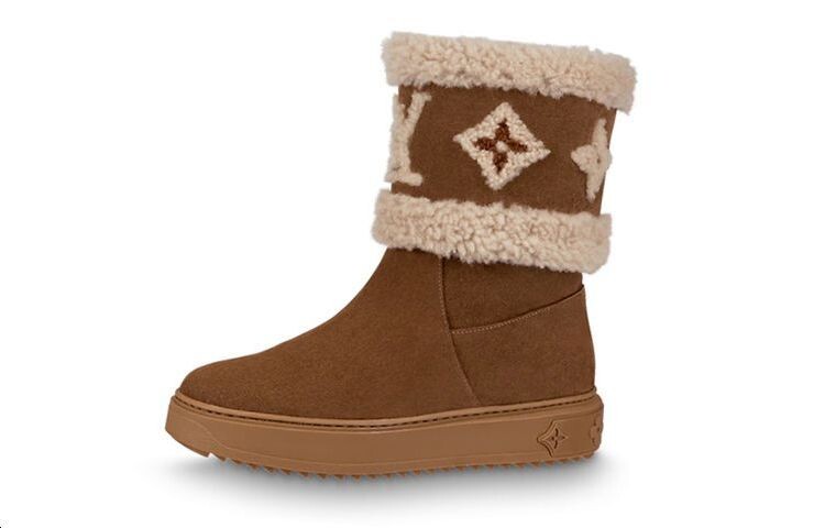 Женские сапоги Louis Vuitton Snowdrop, коричневый