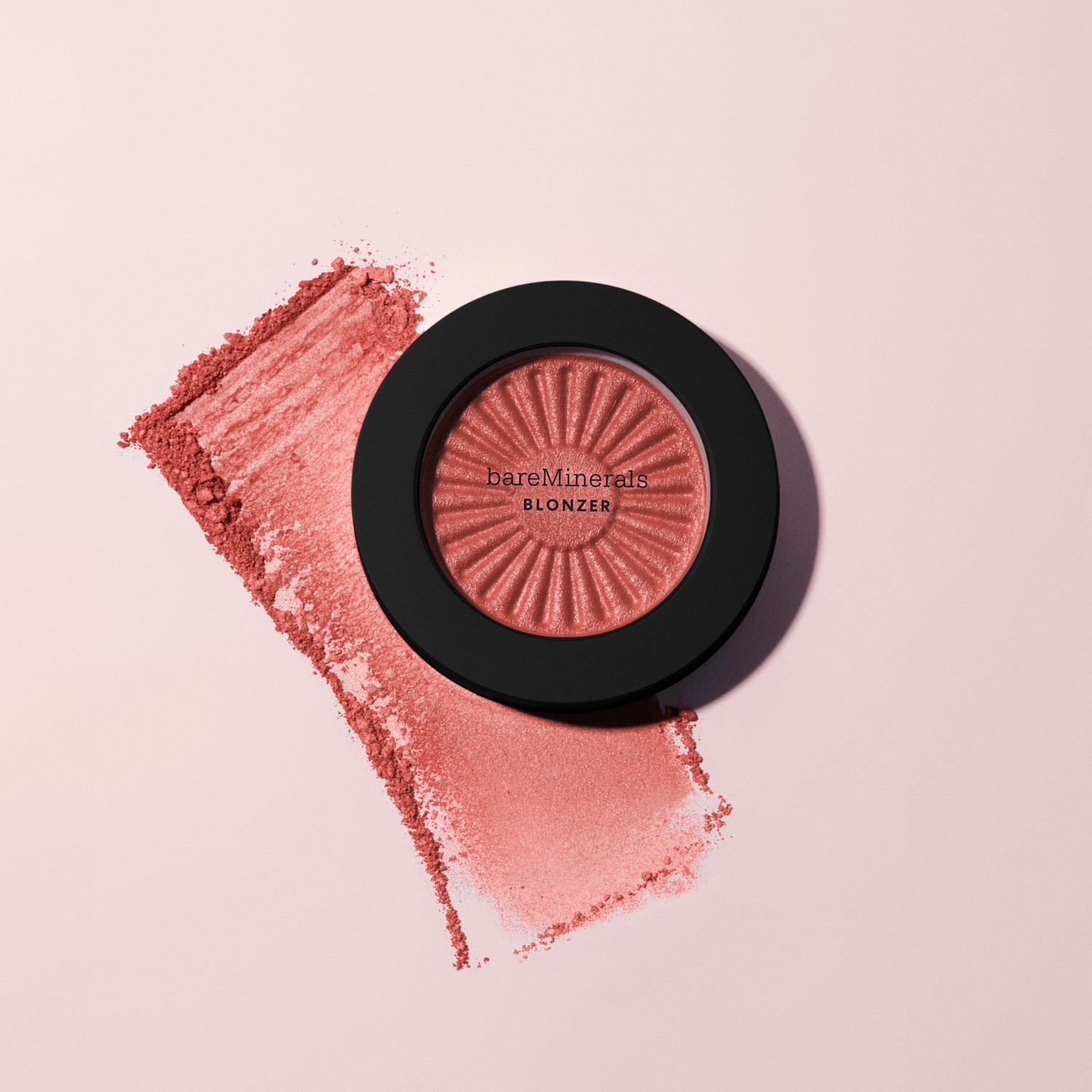 Румяна gen nude blonzer Bareminerals, kiss of pink, вес 3.8 гр. — фото 3