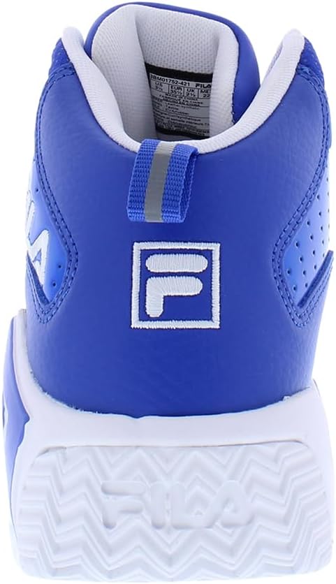 Кроссовки Fila Unisex-Child Kid's Fila Mb, белый/синий — фото 4