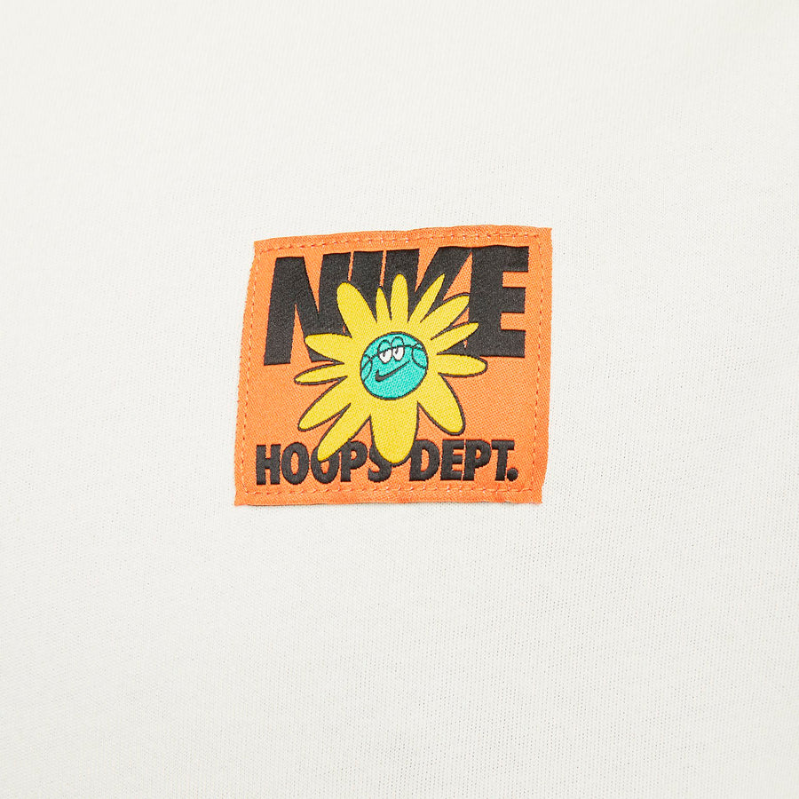 Футболка Nike Dri-FIT Just Do It Graphic T-Shirt 'Coconut Milk', бежевый — фото 4