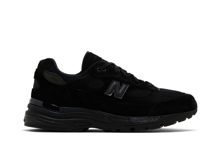 

Кроссовки 992 Made in USA 'Triple Black' 2025, черный