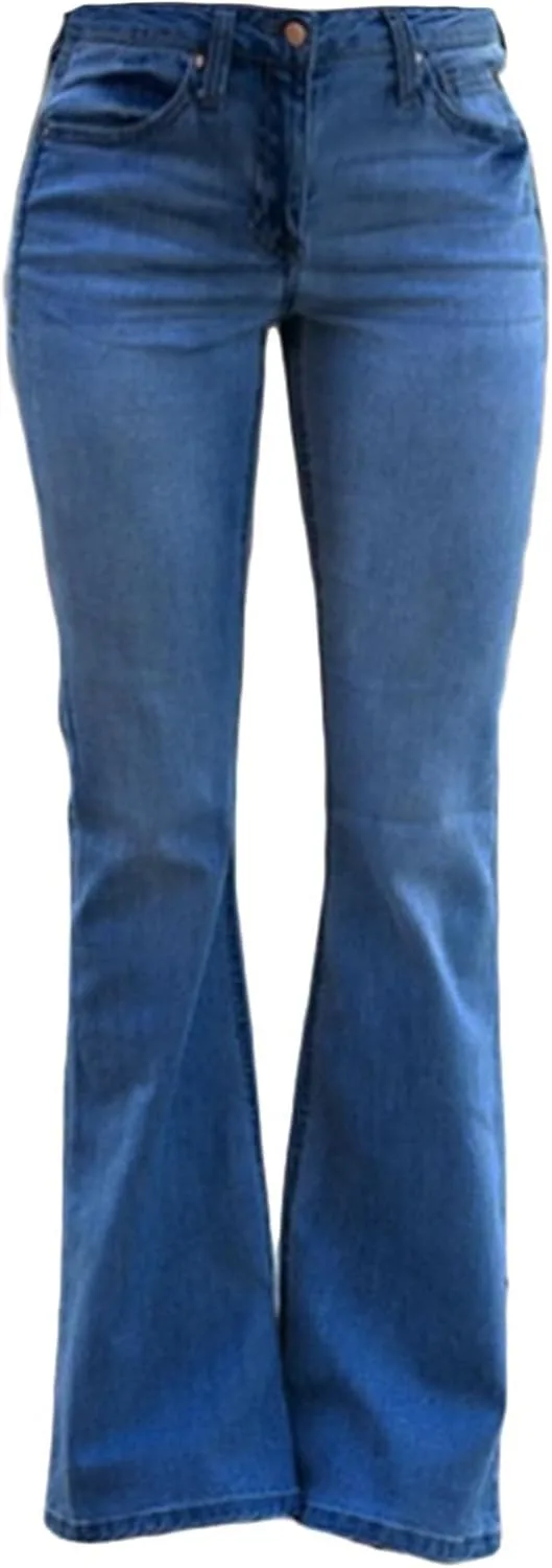 

Женские джинсы Andongnywell Bell Bottom с высокой талией