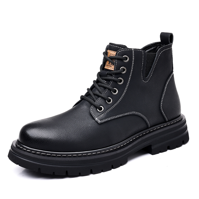 

Shanpijiang Короткие ботинки Martin мужские черные