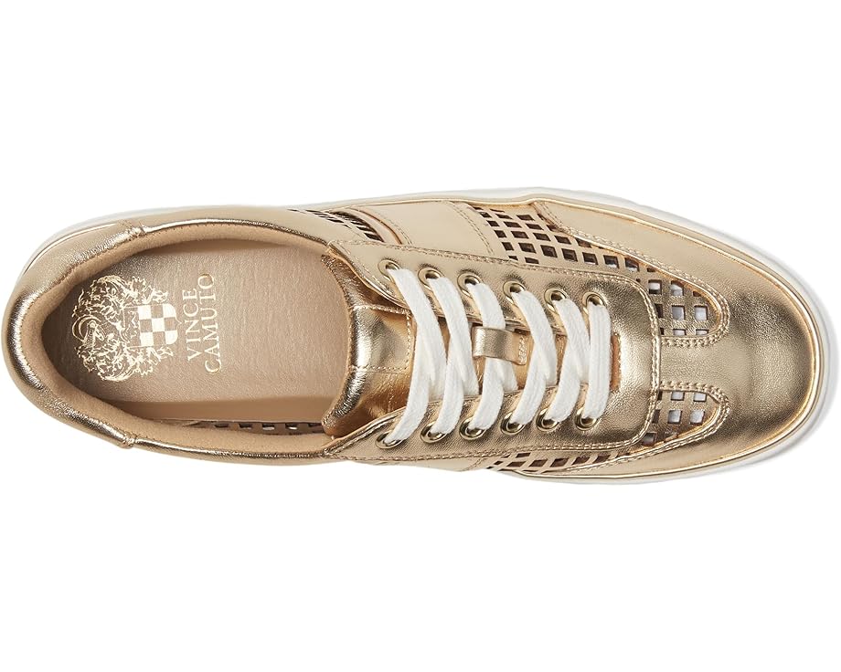Кроссовки Vince Camuto Raiden Cut-out Platform Sneakers, цвет Egyptian Gold — фото 2