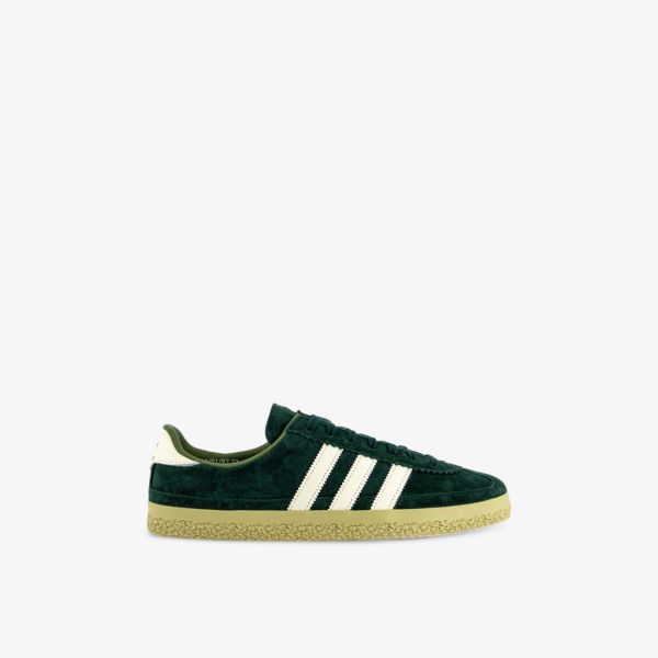 

Roelee замшевые низкие кроссовки Adidas, цвет wild pine