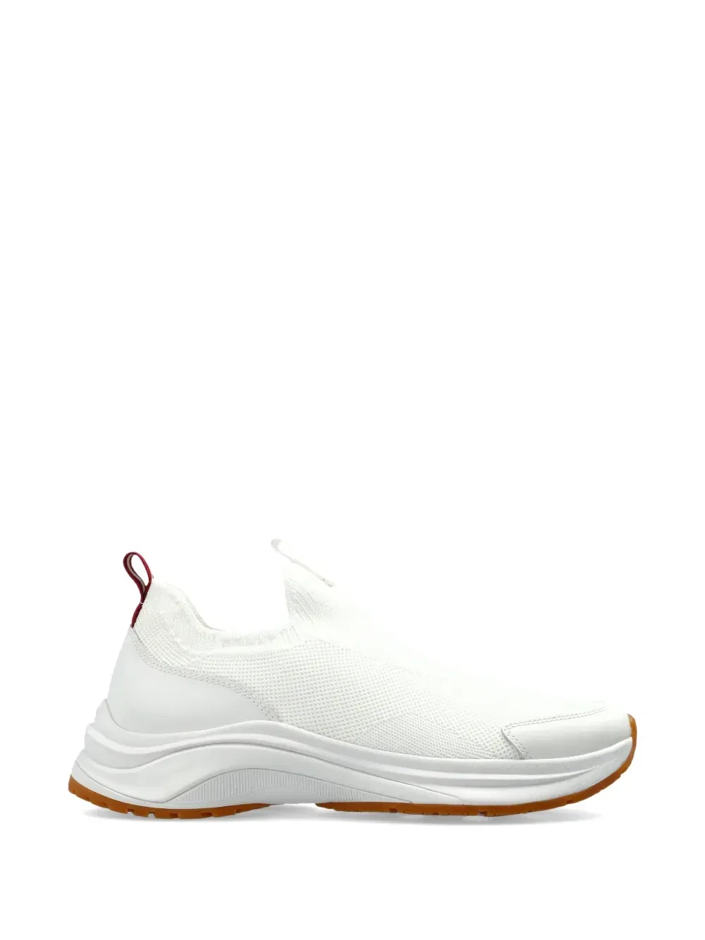 Слипоны с петлей для подтягивания Bally, белый