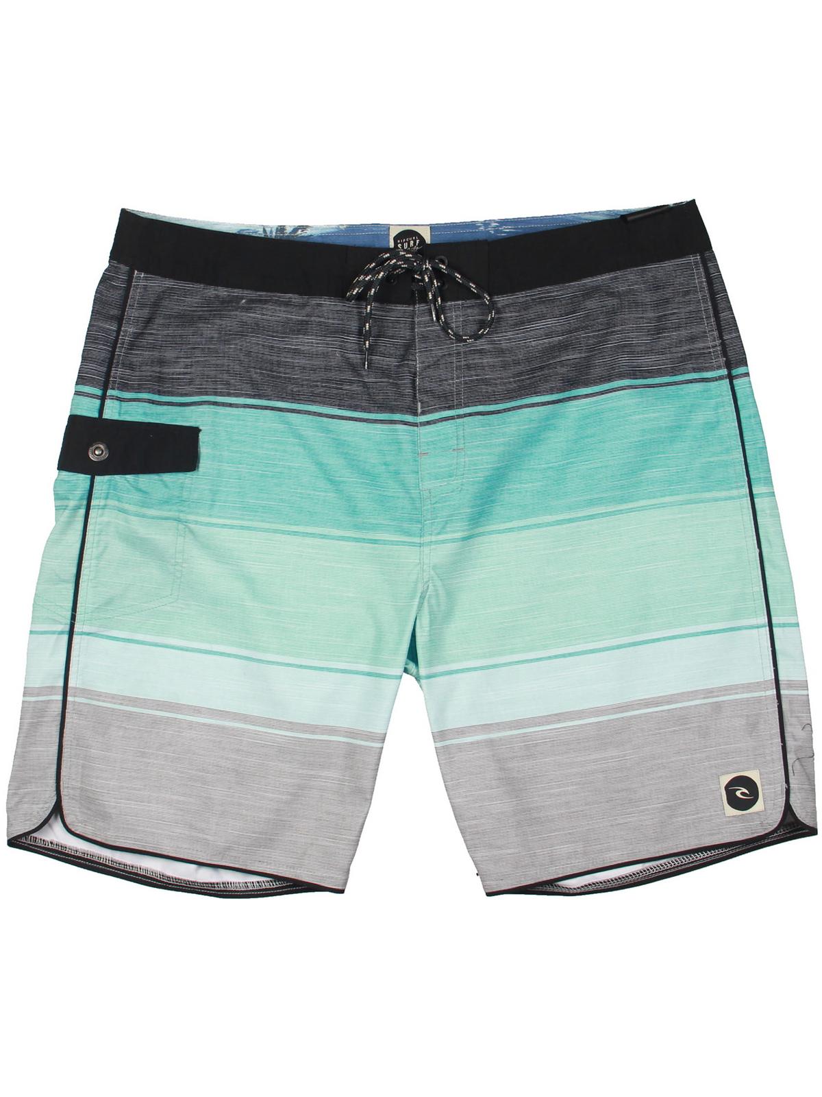 

Мужские шорты для серфинга Surf Craft с принтом и шнуровкой Rip Curl, черный/бирюзовый