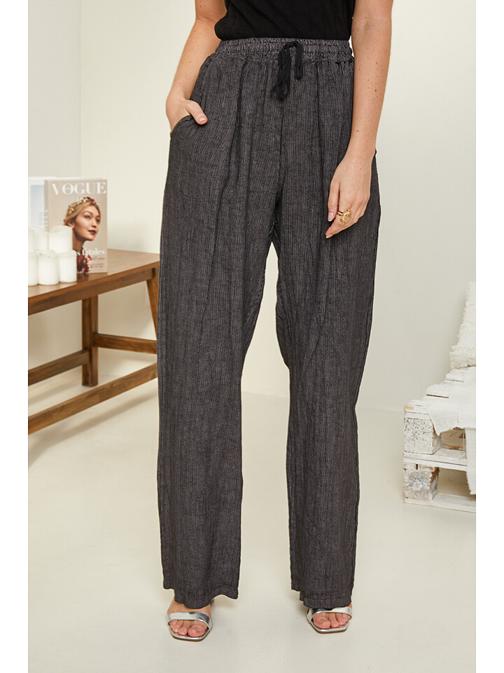 

Брюки Rodier Lin Leinen Hose, черный