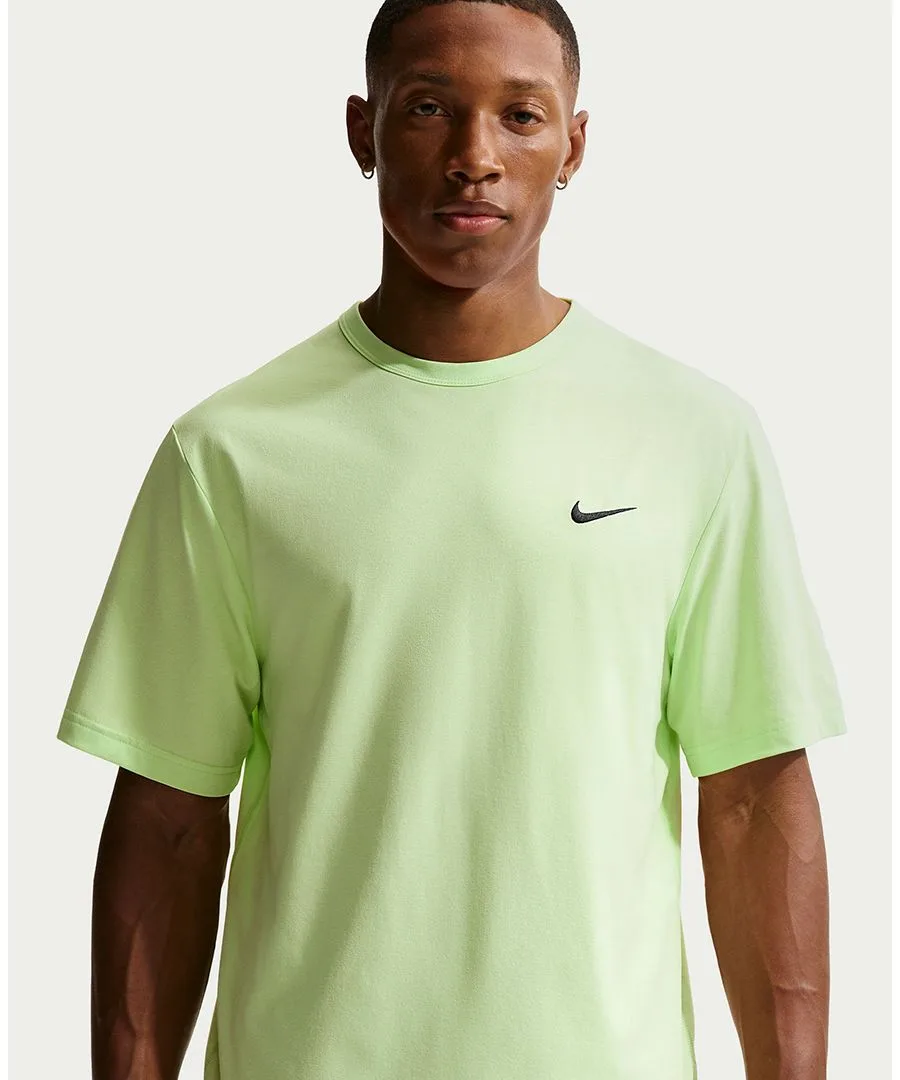 Мужская тренировочная футболка Hyverse Dri-FIT UV с круглым вырезом Nike, Liquid Lime — фото 3