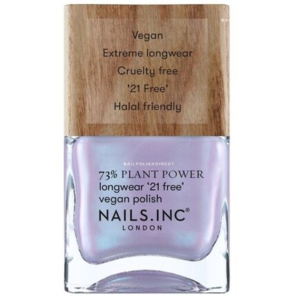 

Лак для ногтей «Дышащая растительная сила» Eco Glow 14 мл, Nails Inc