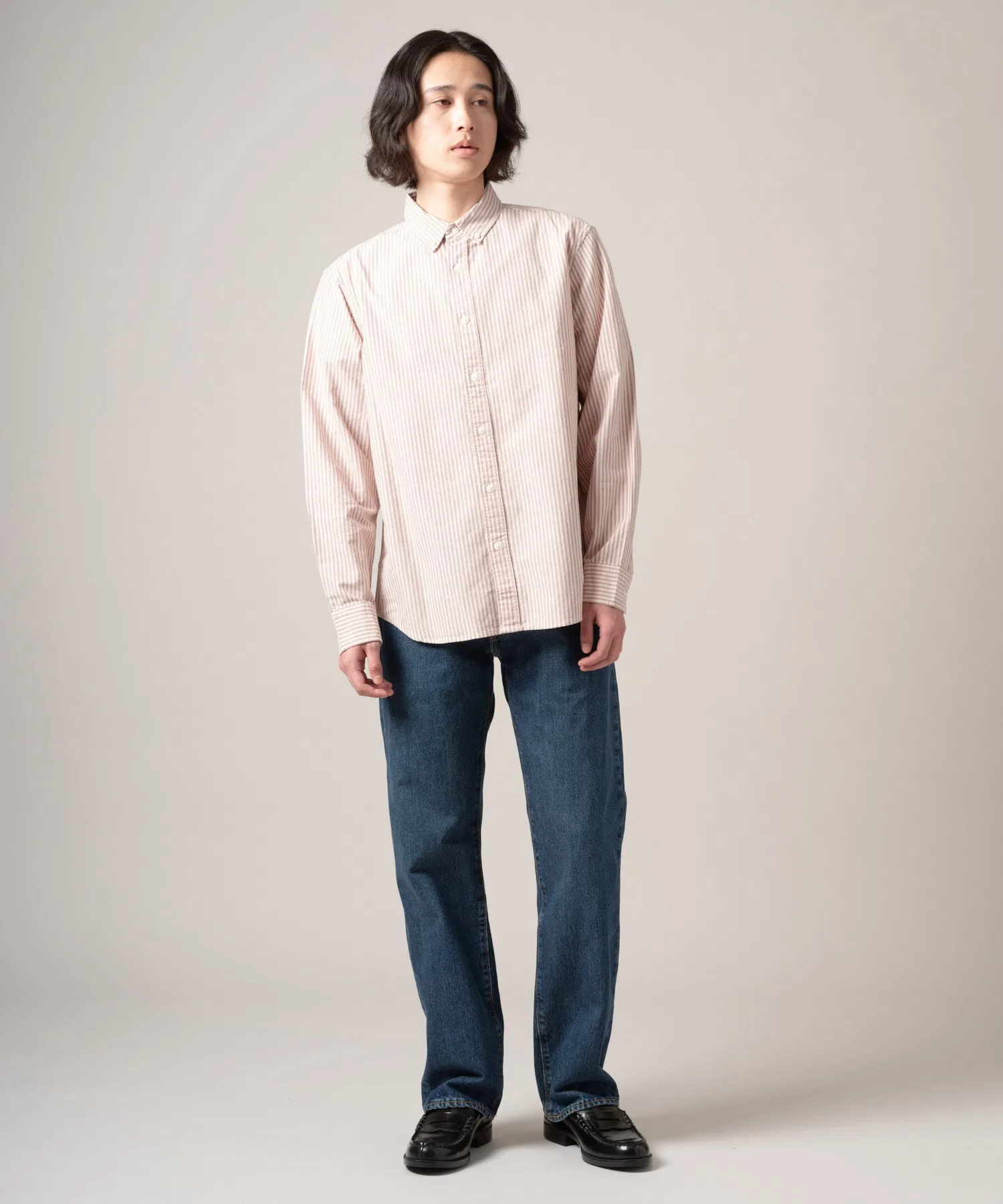Джинсы Levi's 555™ Relaxed Straight, темно-синие. — фото 4
