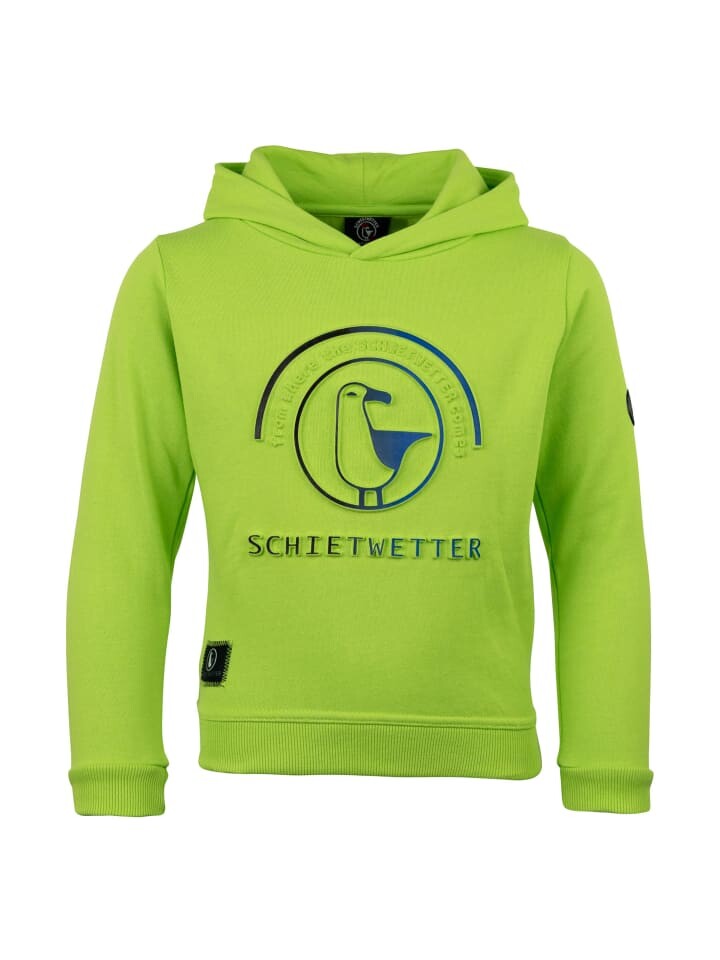 

Худи SCHIETWETTER Kinder Toni, цвет lime