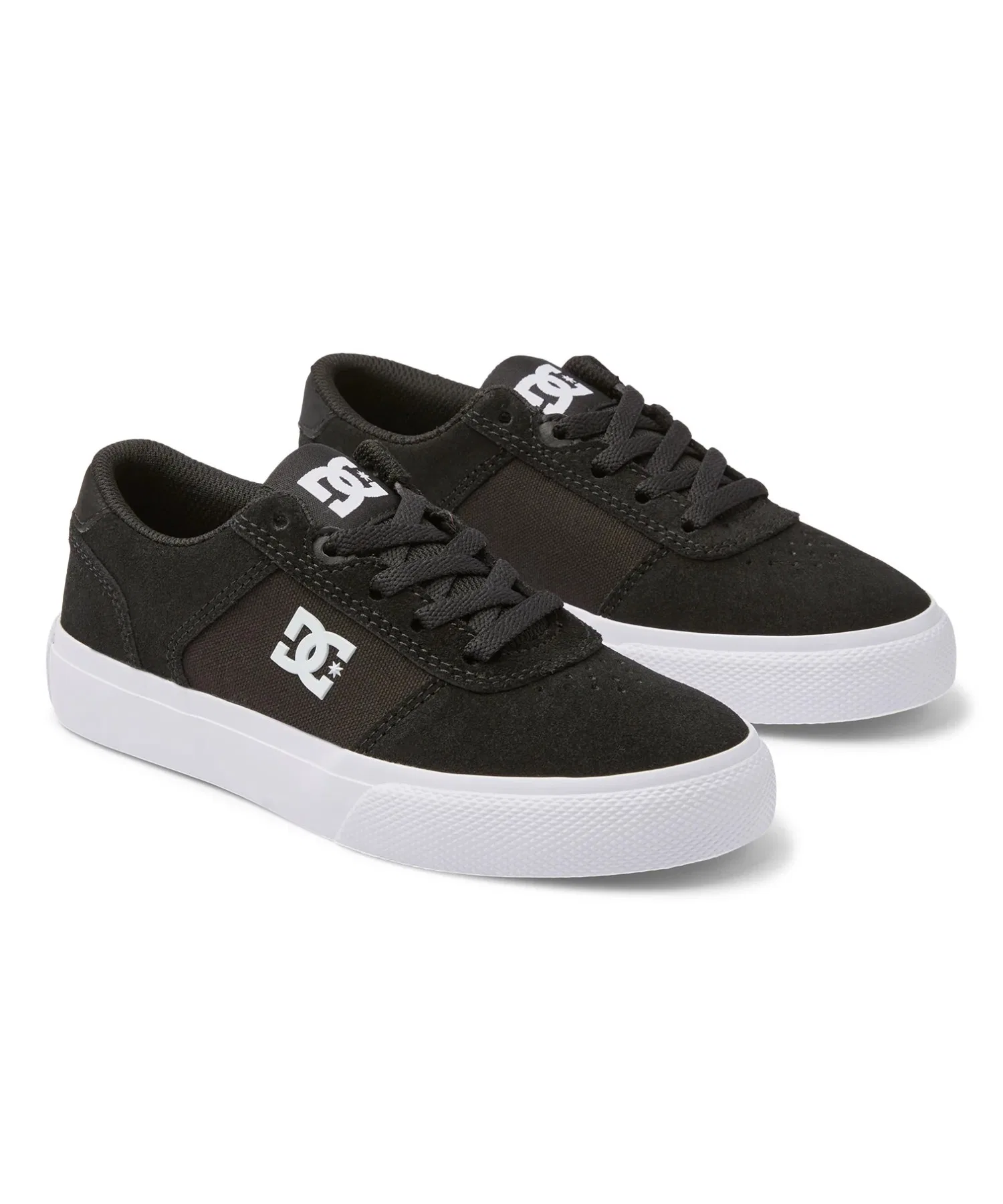 Детские кроссовки DC Shoes Ks TEKNIC для скейтбординга чёрно-белые