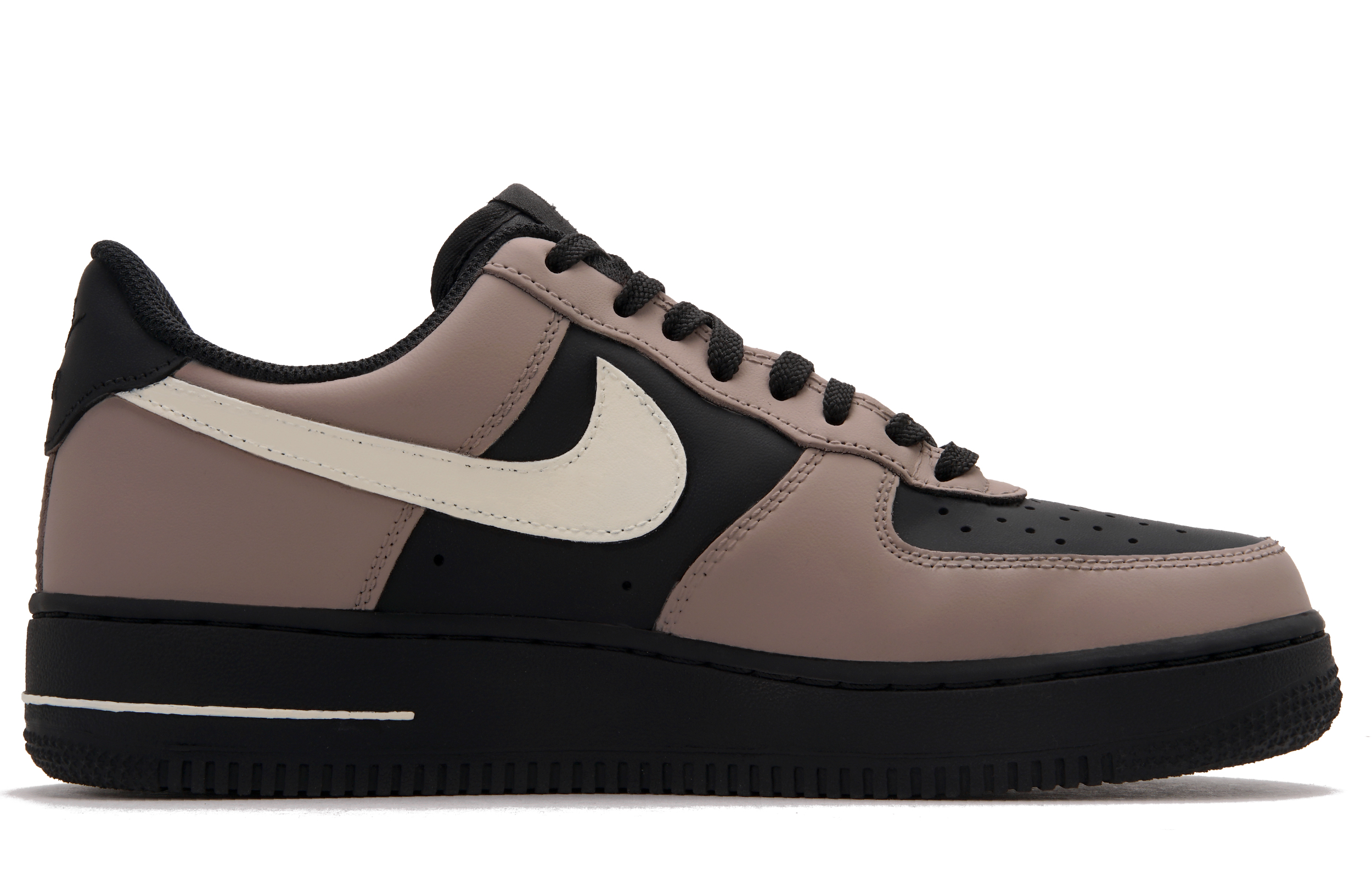 Nike Кроссовки Air Force 1 Hea Low top Skateboard Unisex Black Brown Ecru — фото 3