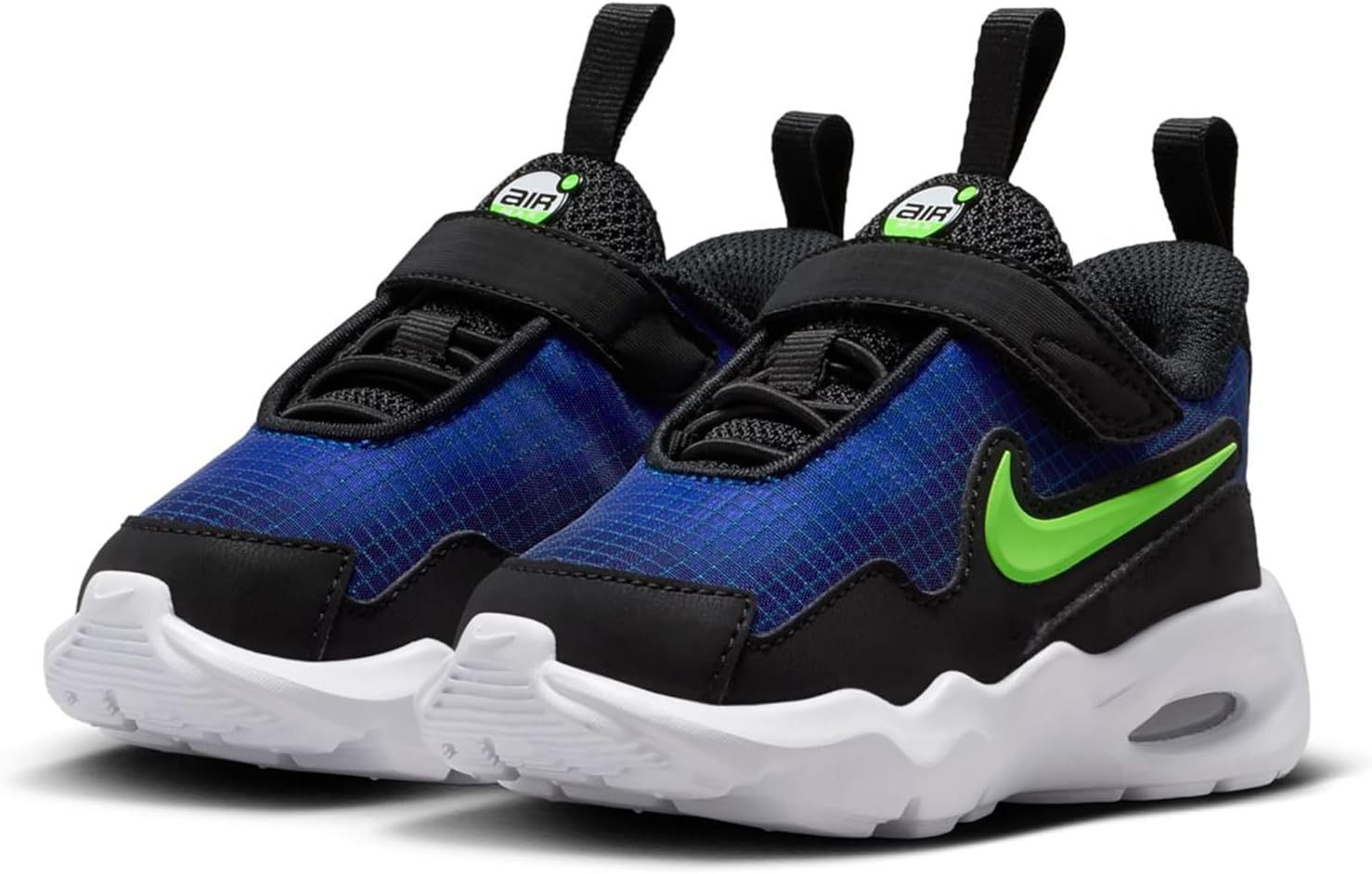 Кроссовки Nike Air Max Nova для детей и подростков, белый/черный/синий/зеленый — фото 4