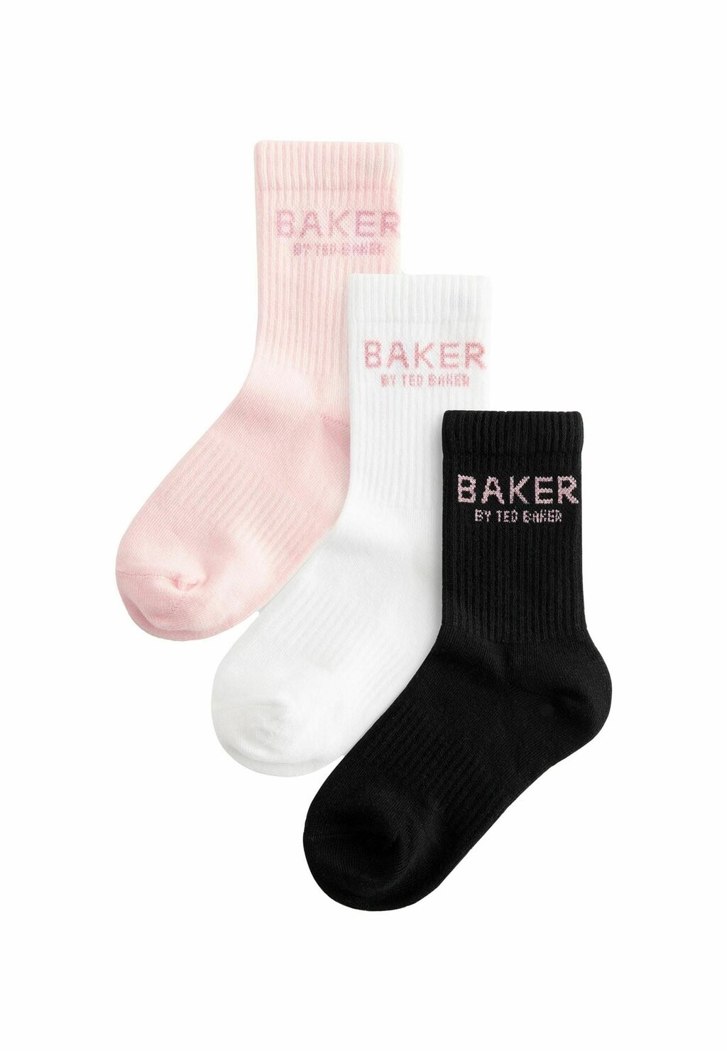 

Носки 3 PACK, REGULAR FIT Baker by Ted Baker, розовый