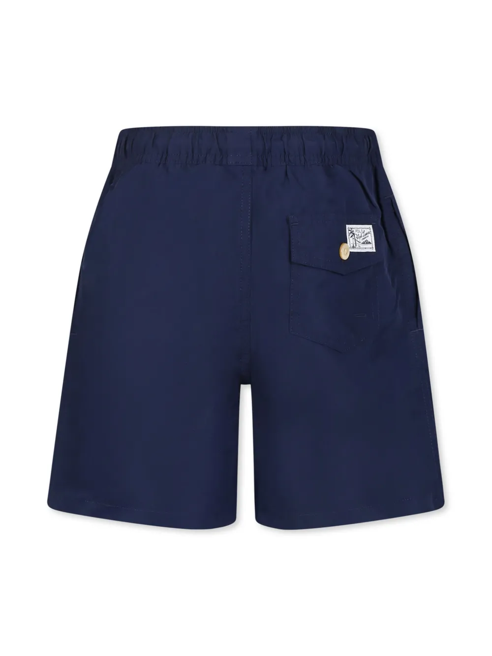 Плавки-шорты с вышивкой Polo Pony POLO RALPH LAUREN KIDS, синий — фото 2
