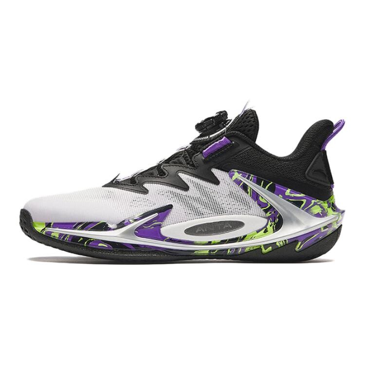 

Детские баскетбольные кроссовки GS Low-top белые/черные Anta Kids, белый/черный