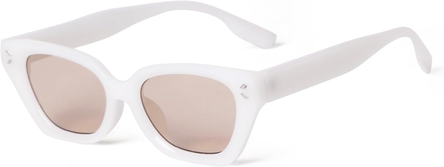 

Солнцезащитные очки с защитой от УФ-излучения UV400 | Оправа «кошачий глаз» с заклепками | Линзы конфетных цветов для занятий спортом на открытом воздухе и вождения DSVIGF, 06