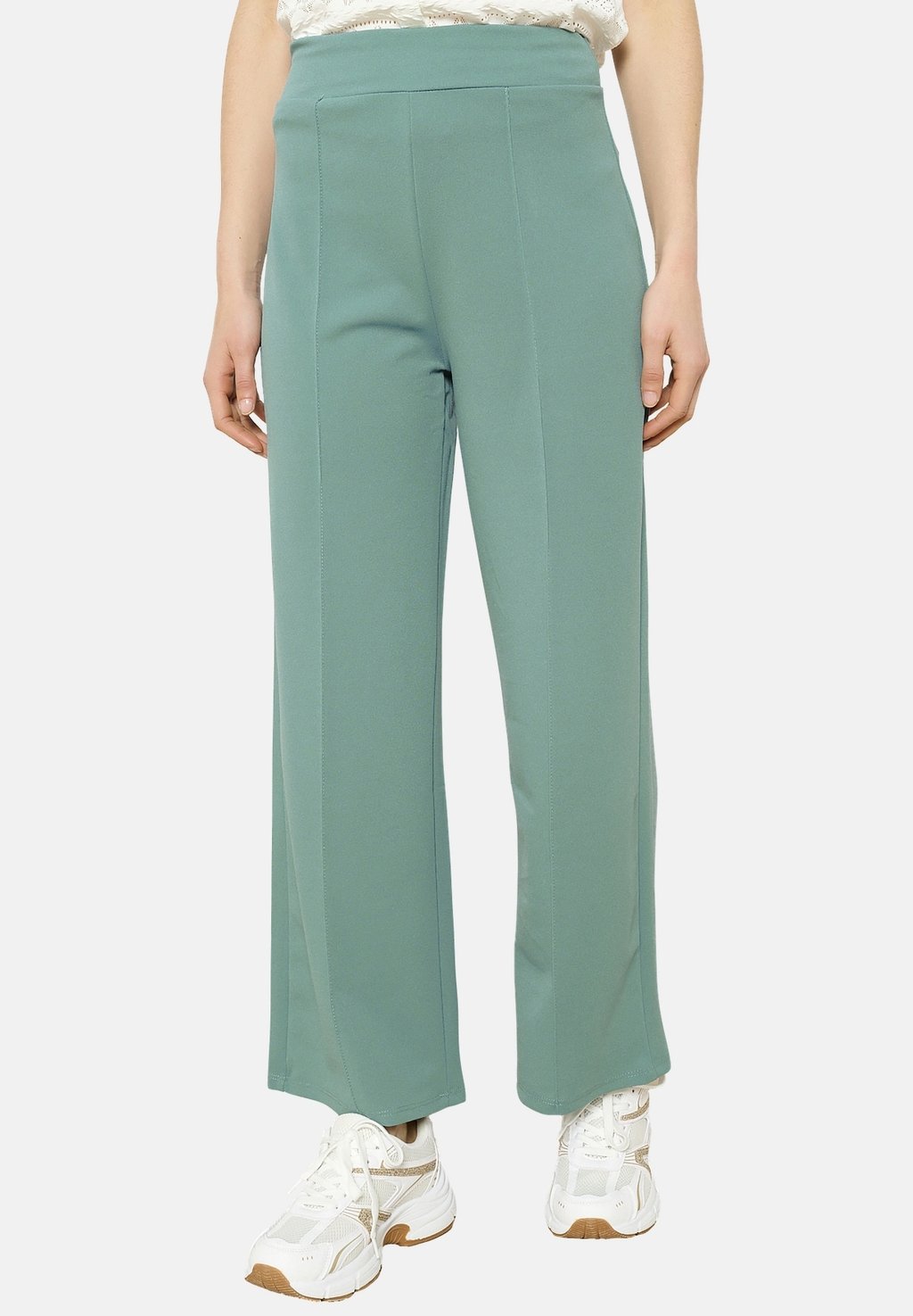 

Брюки PLEATED WIDE LEG LolaLiza, светло-зеленый