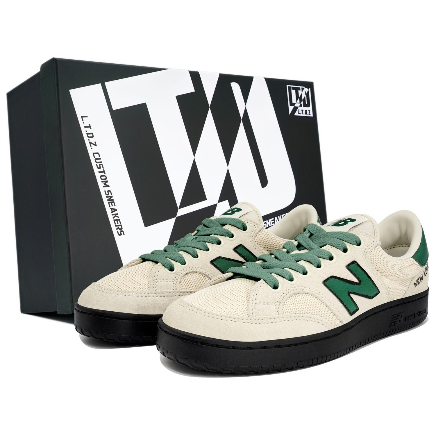 

Кроссовки New Balance NB Pro Court Skateboarding Shoes Unisex Low-top Beige/Green, зеленый