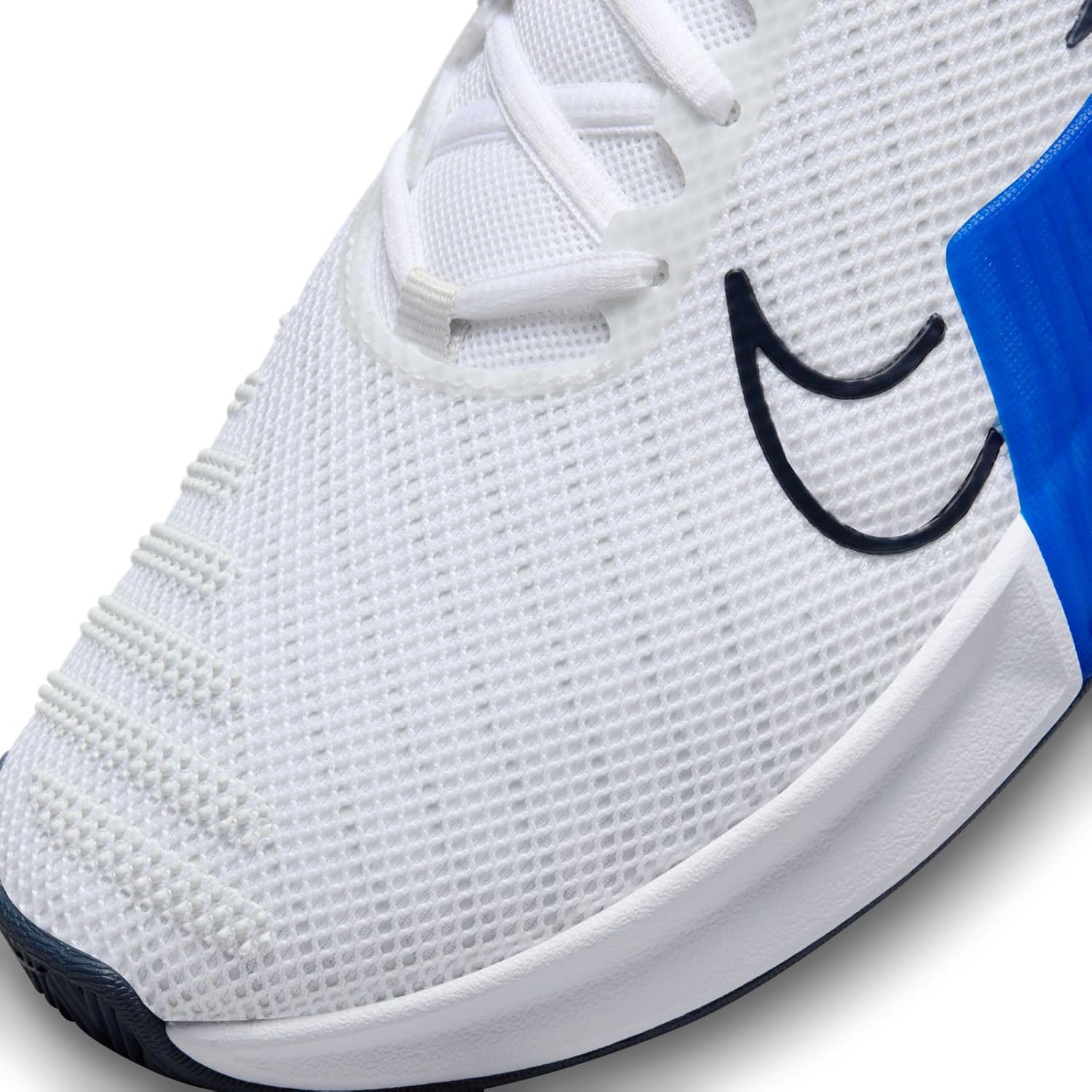 Мужские кроссовки Nike Metcon 8, White Pure Platinum Racer Blue Obsi — фото 4