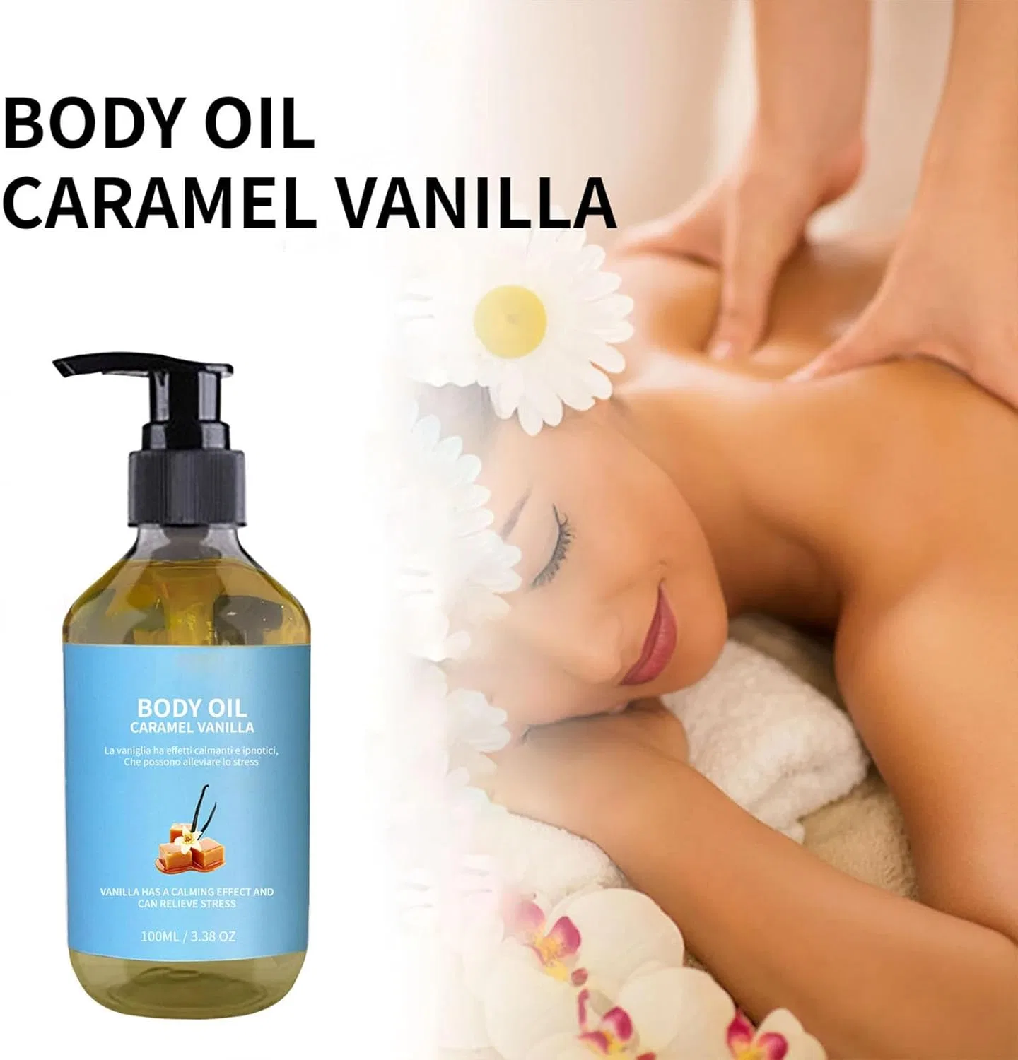 Масло для тела Caramel Vanilla Generic 100 мл — фото 3