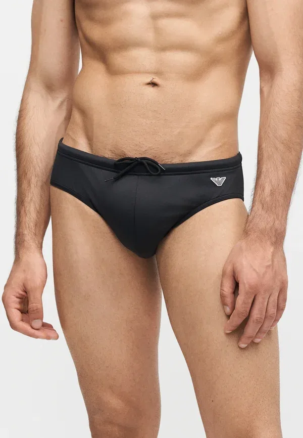 Плавки Emporio Armani Essential Slip Beachwear, черный — фото 4