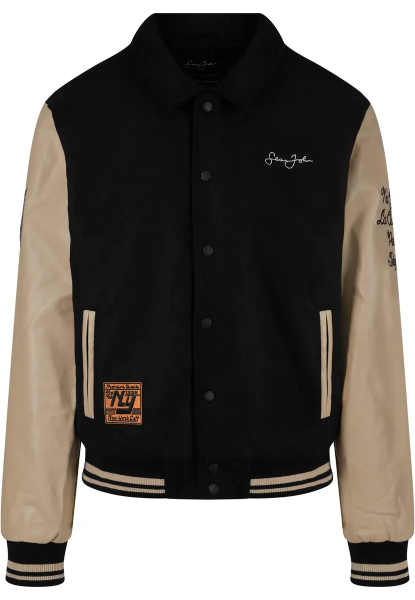 

Куртка колледжа Sean John " Sean John men" (1 шт.), без капюшона, черный