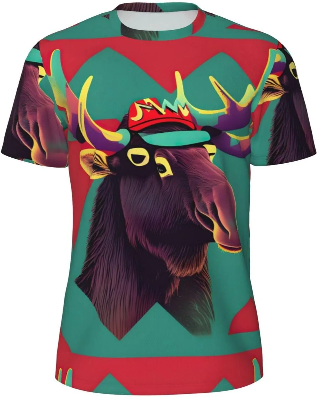 

Футболка Moose с коротким рукавом для тренировок DRTGEDS