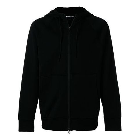 

Куртка y-3 classic zip hooded men's jacket black Adidas, черный