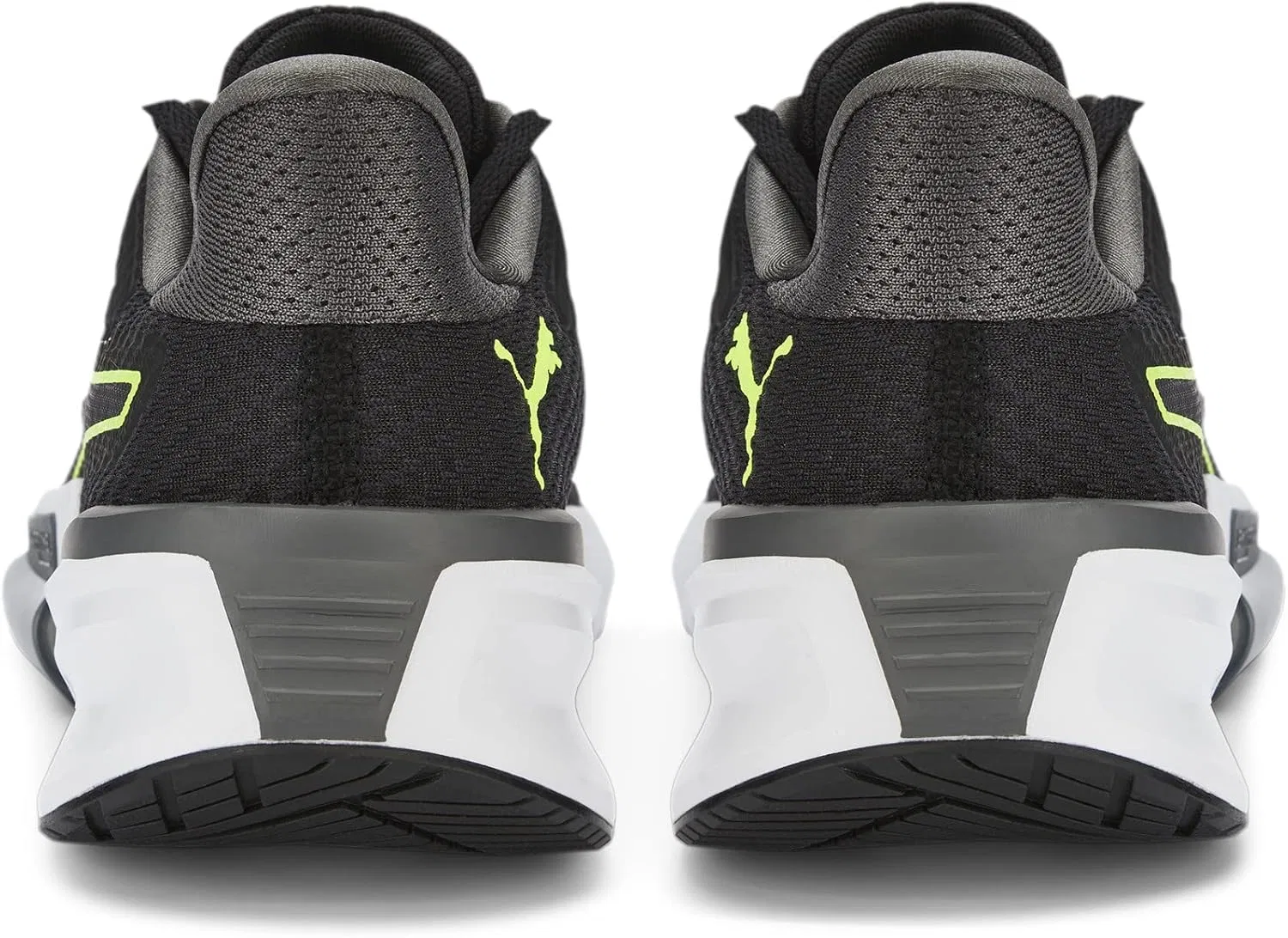 Гимнастические кроссовки PUMA Men's Pwrframe Tr, Puma Black Castlerock Lime Squeeze — фото 4