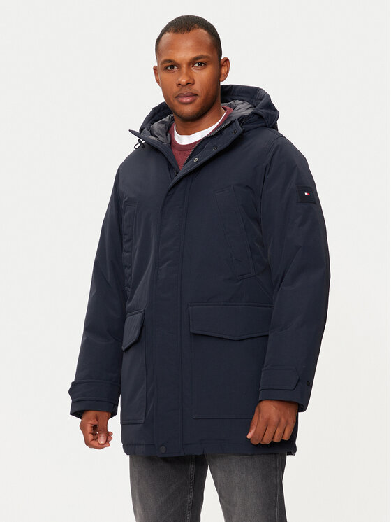 

Пуховик стандартного кроя Rockie MW0MW36595 Tommy Hilfiger, синий